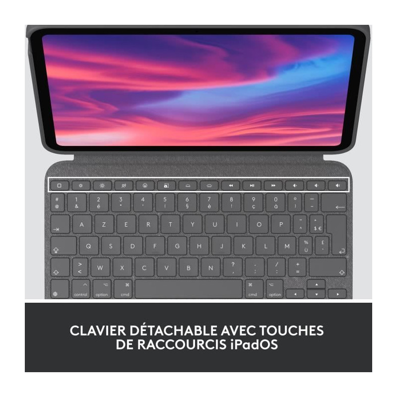 Logitech Combo Touch Keyboard case for Detachable 10th generation iPad
