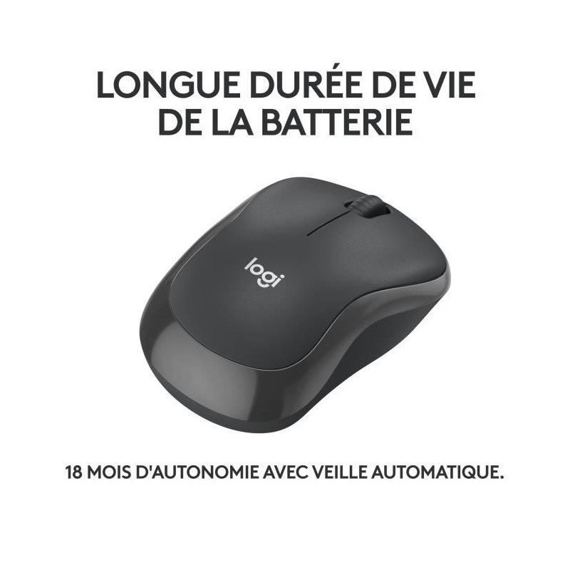 Logitech M240 mouse bluetooth, wireless, compact, portable, fluid moni