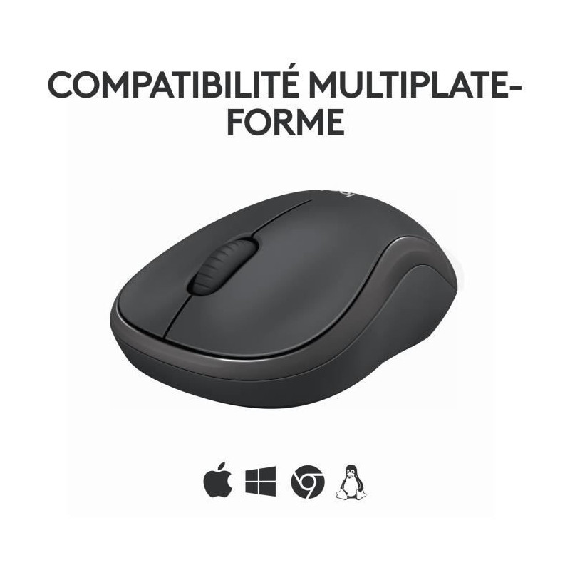 Logitech M240 mouse bluetooth, wireless, compact, portable, fluid moni