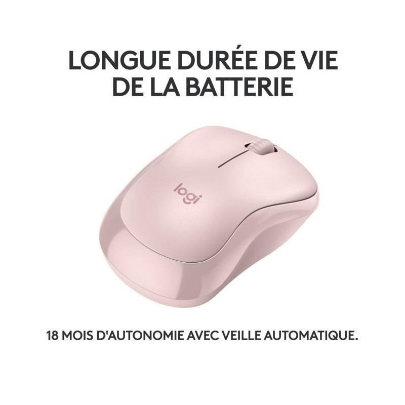 Logitech M240 mouse bluetooth, wireless, compact, portable, fluid moni