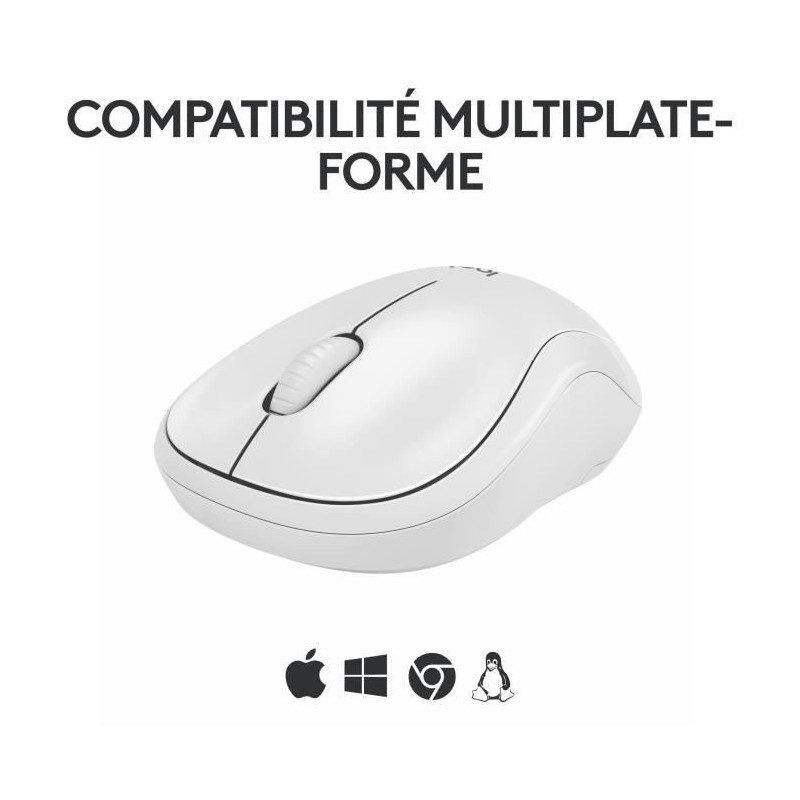 Logitech M240 mouse bluetooth, wireless, compact, portable, fluid foll
