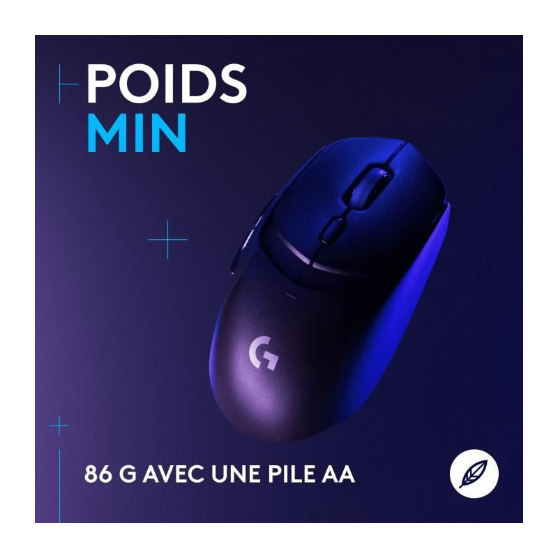 Logitech G309 LIGHTSPEED Wireless Mouse, Lightweight, LIGHTFORCE Hybri