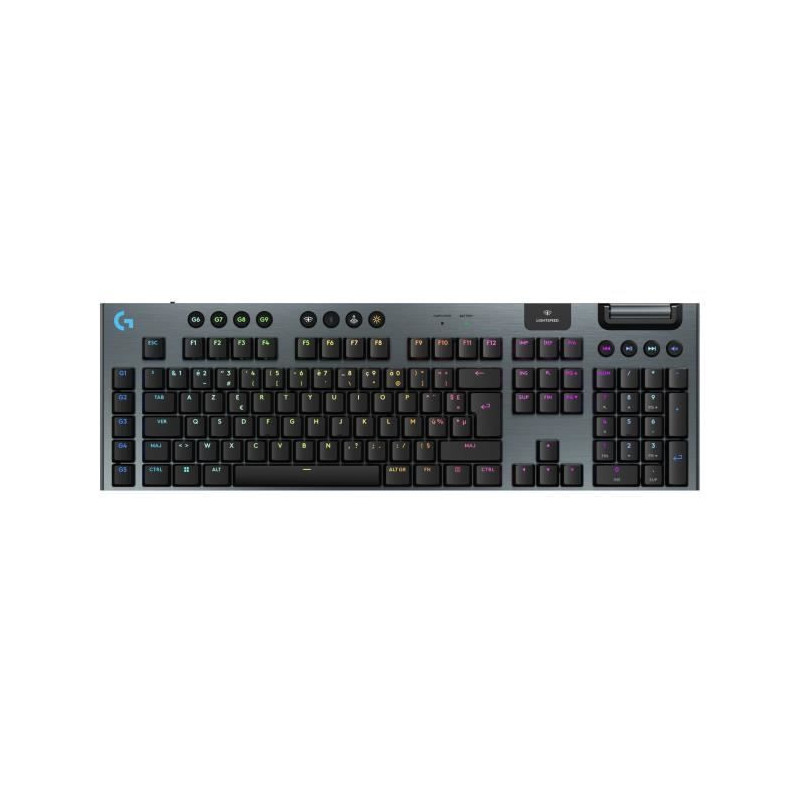Gaming keyboard - wireless - Logitech G - G915 X - Tactile switch - AZ