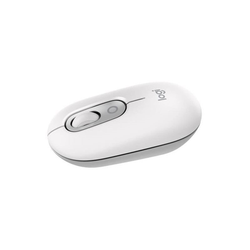 Mouse - Wireless - Logitech - Pop Mouse - Off-white