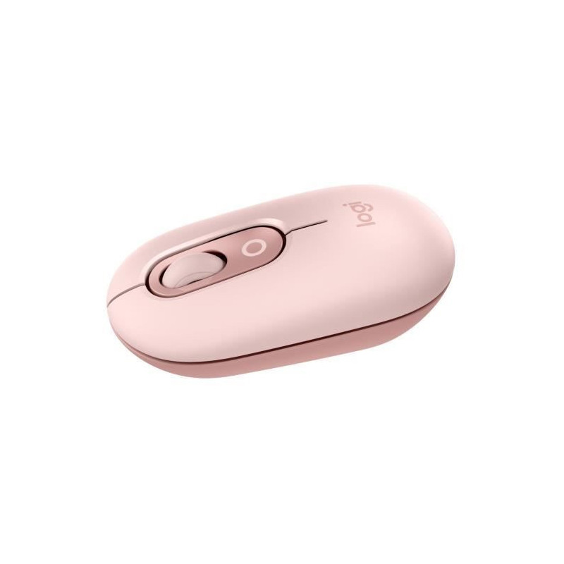 Mouse - Wireless - Logitech - Pop Mouse - Pink