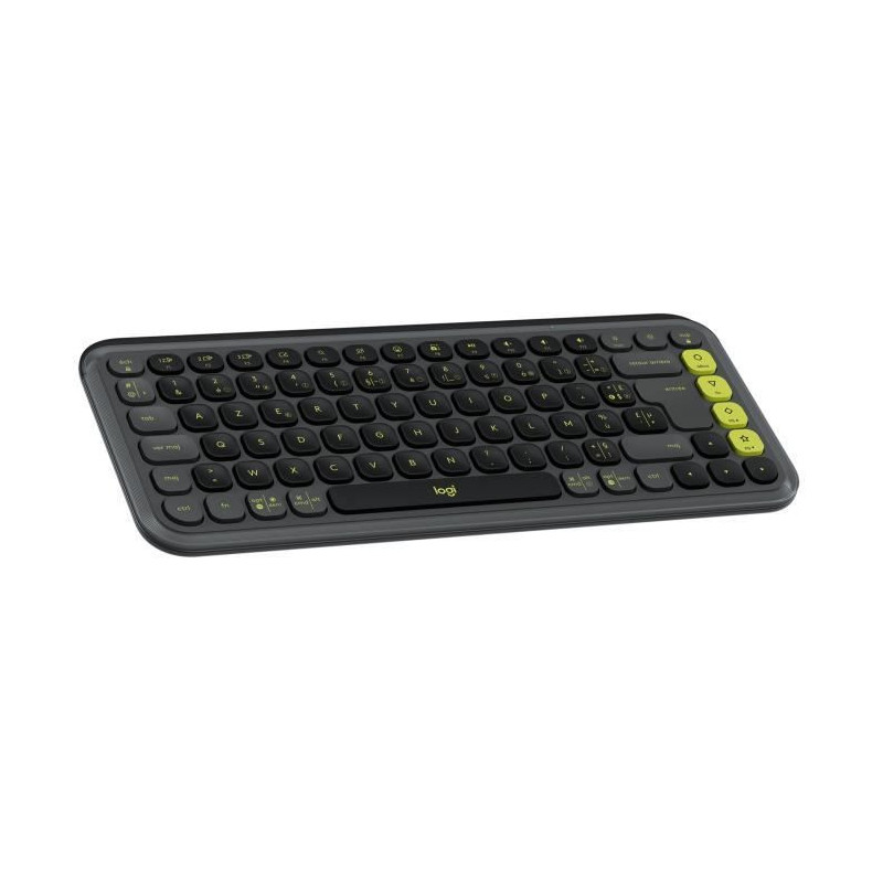 Keyboard - Wireless - Logitech - Pop Icon Keys - AZERTY - Graphite