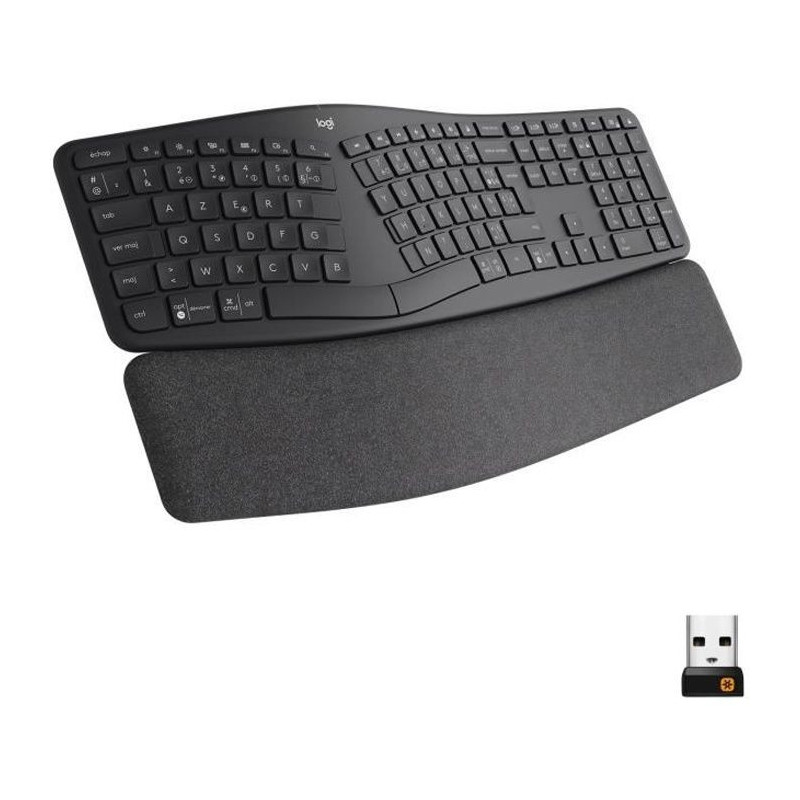 Ergonomic keyboard - Wireless - LOGITECH - K860 ERGO - Keyboard positi