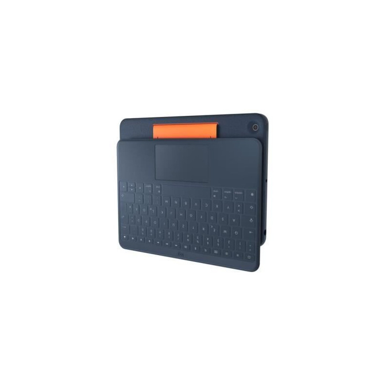 Keyboard case - Logitech Rugged Combo 3 Touch - For iPad 7th, 8th and