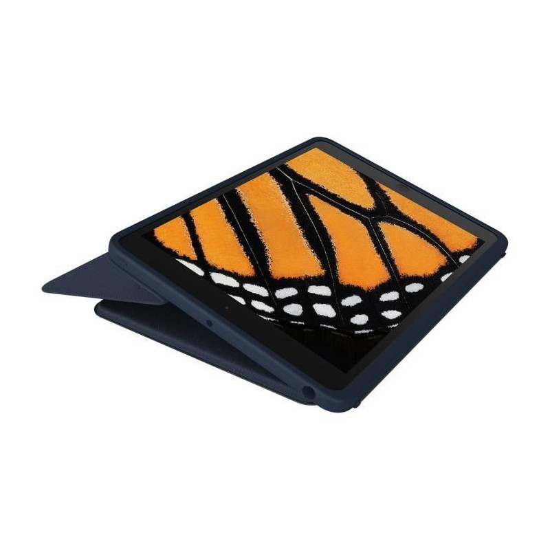 Keyboard case - Logitech Rugged Combo 3 Touch - For iPad 7th, 8th and