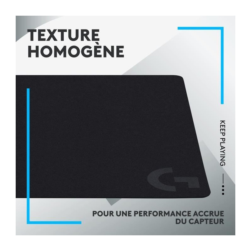 Gaming mouse mat - Logitech - G240 - Black