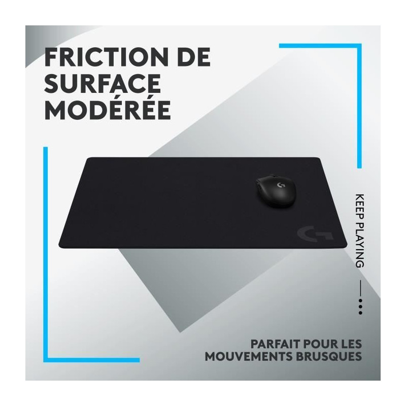 Gaming mouse mat - Logitech - G640 - Black