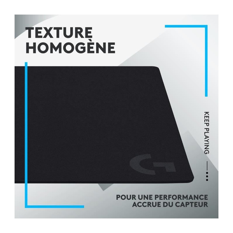 Gaming mouse mat - Logitech - G640 - Black