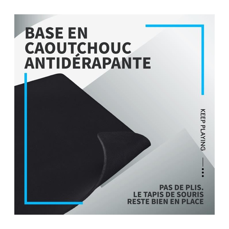 Gaming mouse mat - Logitech - G640 - Black
