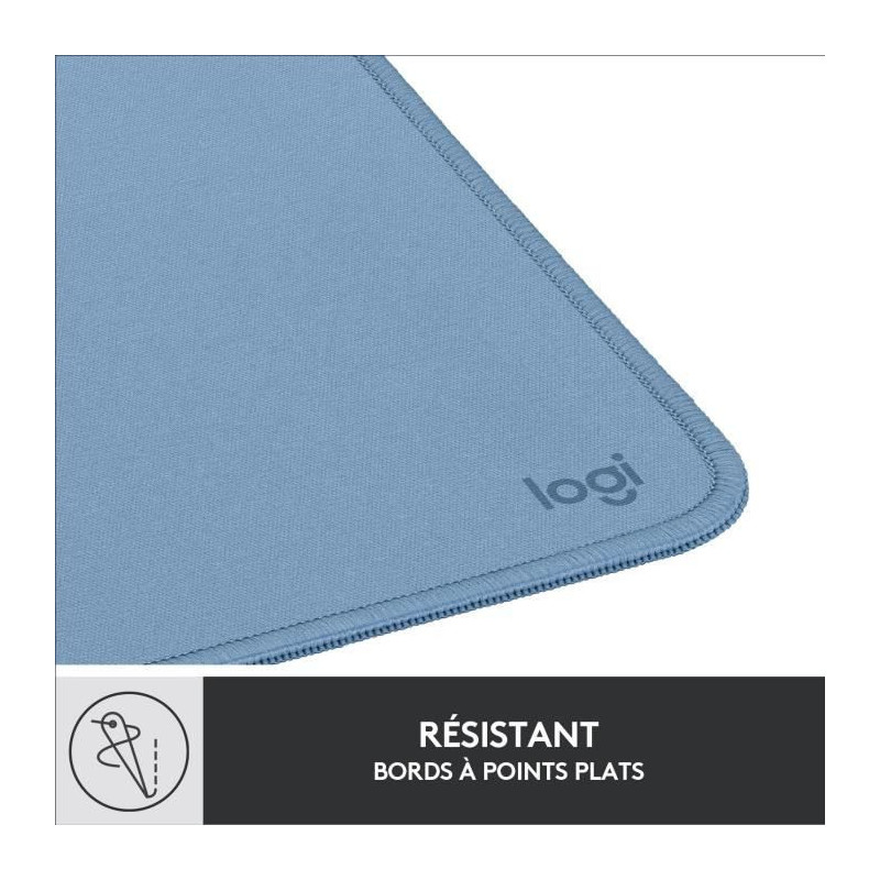 Durable Mouse Pad - Logitech - Studio Series - Easy Glide - Blue Gray