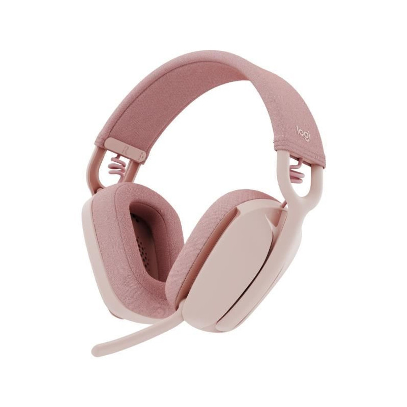 Logitech - Lightweight Wireless Listening Helmet with background micro