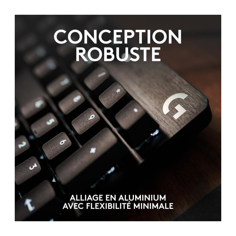 LOGITECH G - Gaming Keyboard - G413 TKL SE - Mechanical, Backlit, Blac