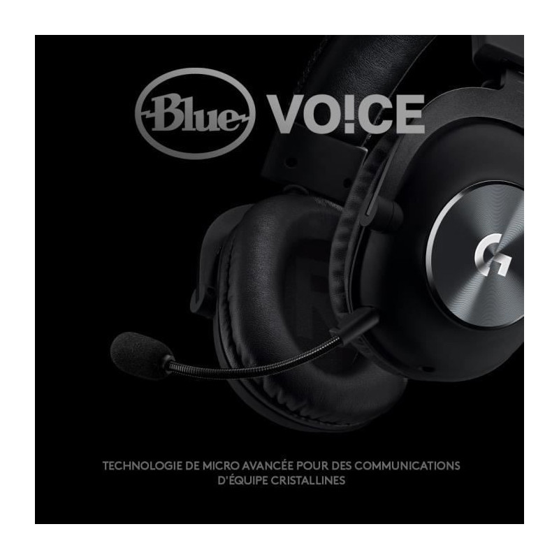 LOGITECH PRO X Gaming Headset Black