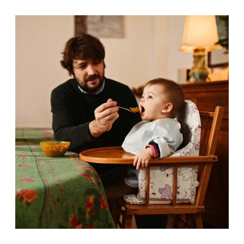 Looping Cushion High Chair Straps Rabbit Pajamas