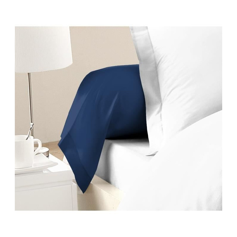 Lovely Home Lot of 2 bans - 85 x 185 cm - 100% cotton - Blue
