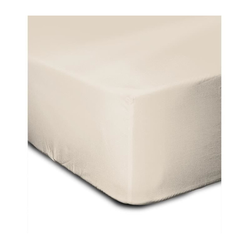 Fitted sheet - 100% cotton - 90 x 190 + Hat 25 cm - LOVELY HOME