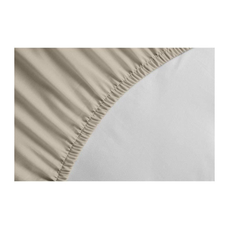 Fitted sheet - 100% cotton - 90 x 190 + Hat 25 cm - LOVELY HOME