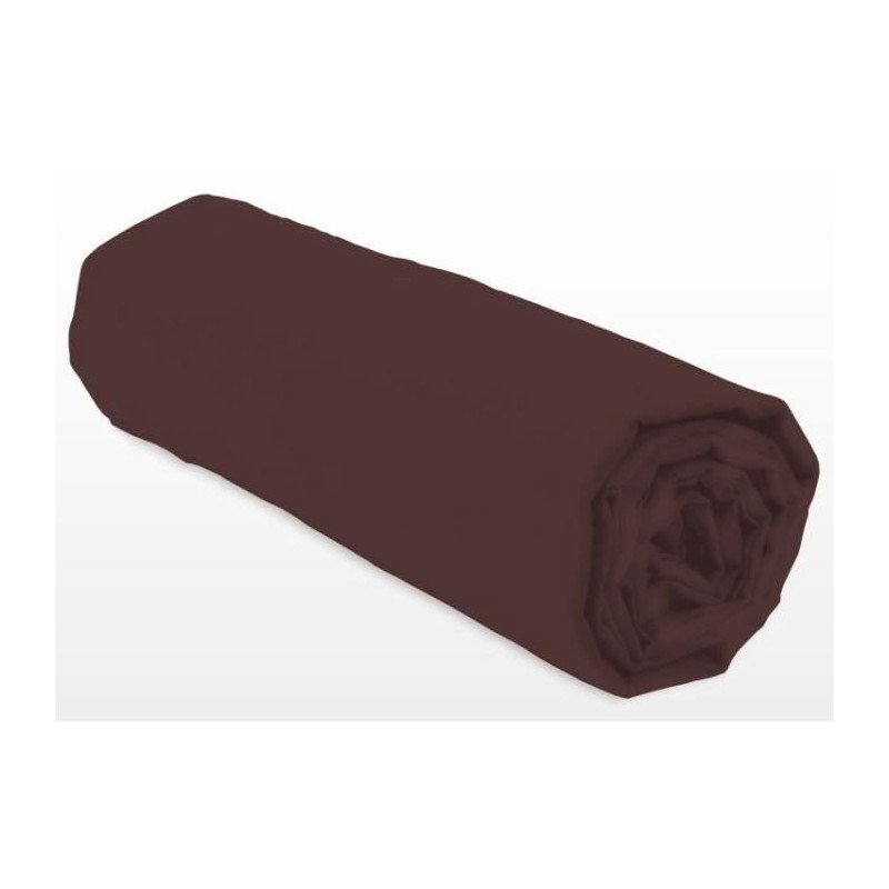 Fitted sheet - LOVELY HOME - LH71591 - 180x200+35 cm - Brown