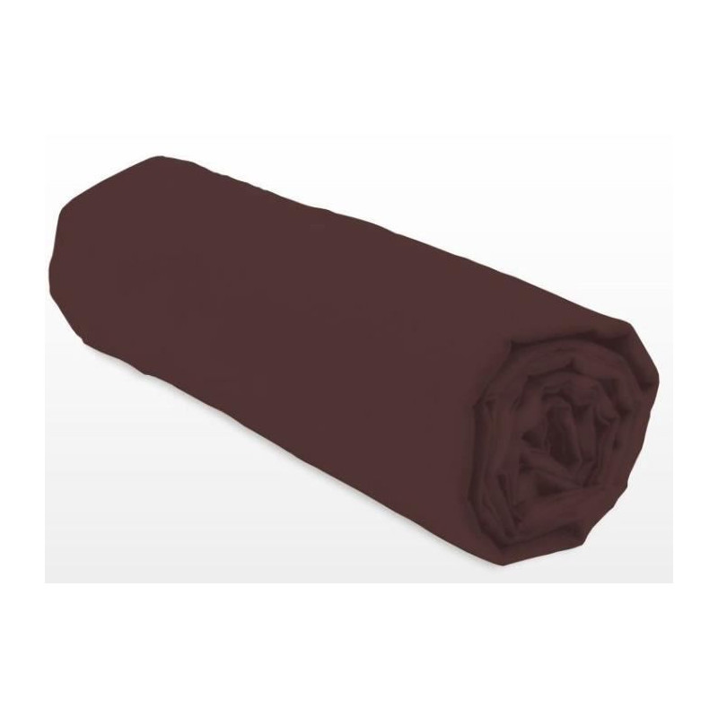 Fitted sheet - LOVELY HOME - LH71593 - 140x190+35 cm - Brown
