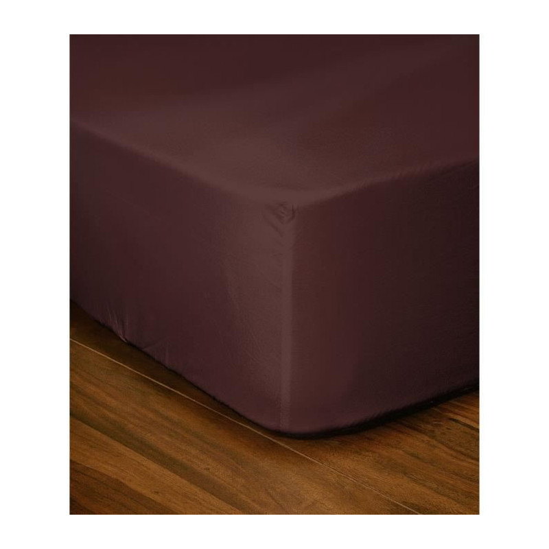 Fitted sheet - LOVELY HOME - LH71596 - 140x190+30 cm - Brown