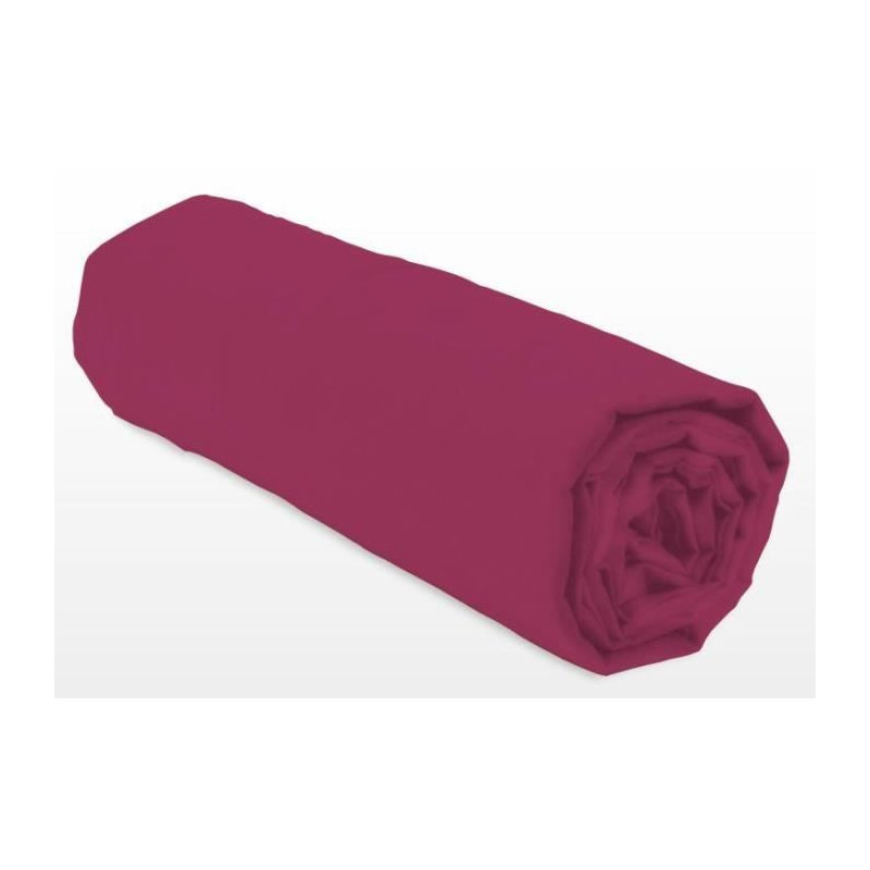 Fitted sheet - LOVELY HOME - LH71610 - 180x200+30 cm - Fuchsia