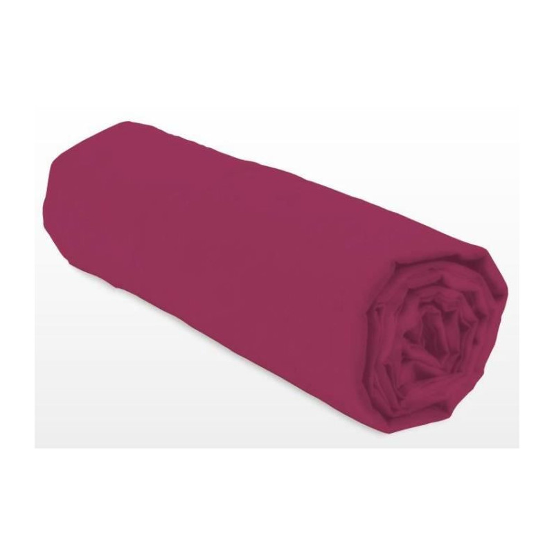 Fitted sheet - LOVELY HOME - LH71611 - 160x200+30 cm - Fuchsia