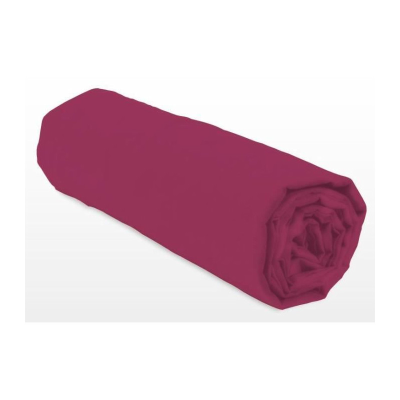 Fitted sheet - LOVELY HOME - LH71614 - 180x200+25 cm - Fuchsia