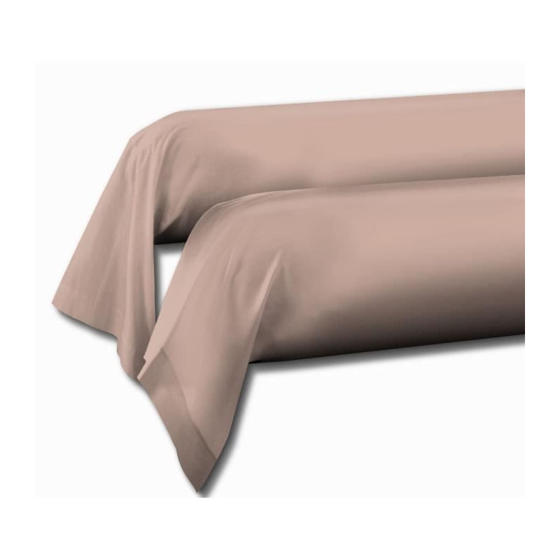 Set of 2 bolster cases - LOVELY HOME - LH71618 - 85 x 185 cm - Pink