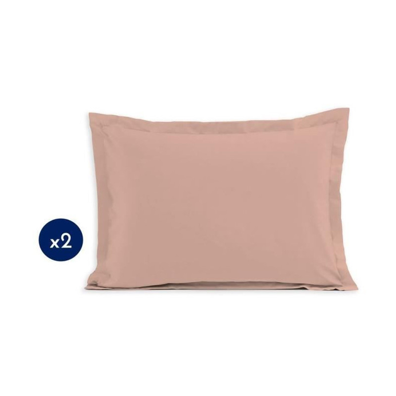 Set of 2 pillowcases - LOVELY HOME - LH71619 - 50 x 70 cm - Pink