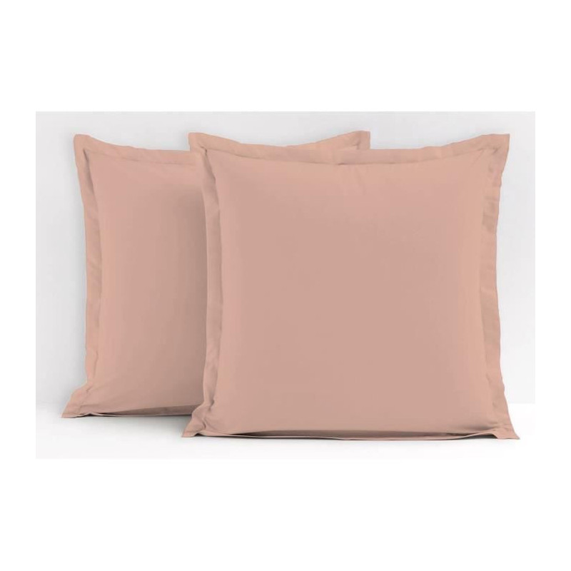 Set of 2 pillowcases - LOVELY HOME - LH71620 - 63 x 63 cm - Pink