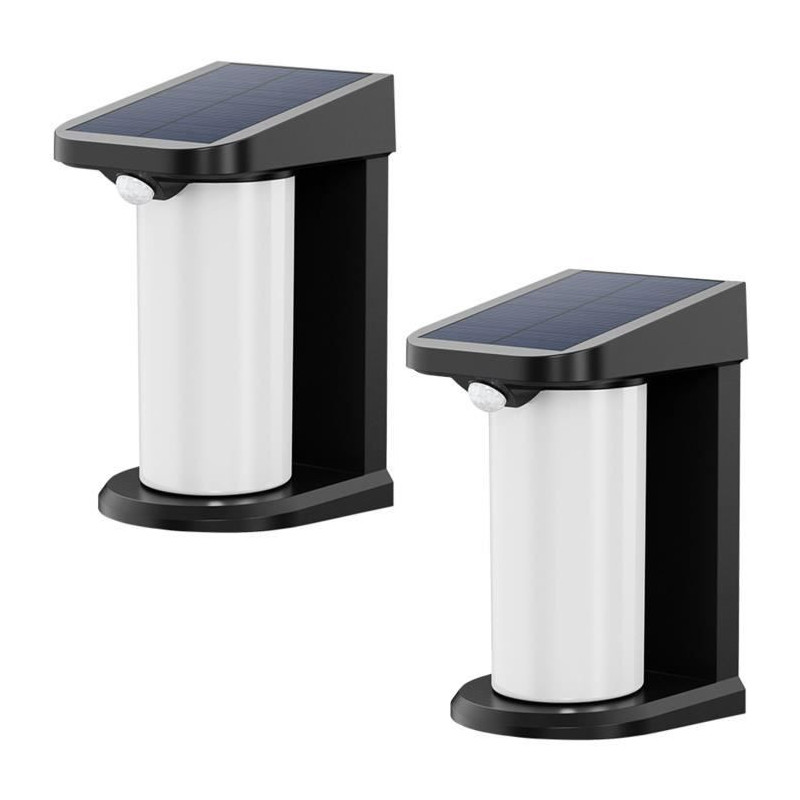 Set of 2 solar projectors - LUMISKY - LUSTY - H18 cm - Wall light with