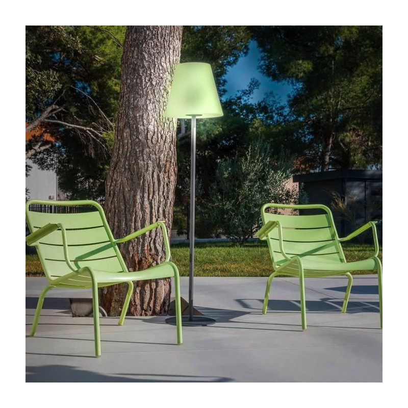 Wireless floor lamp - LUMISKY - STANDY - H150 cm - Metal base - Dimmab