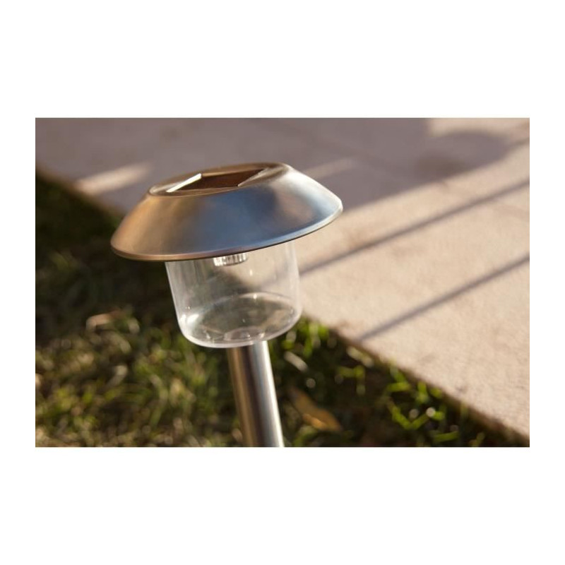 ALESIA Lot of 8 solar beacons - cold white LED