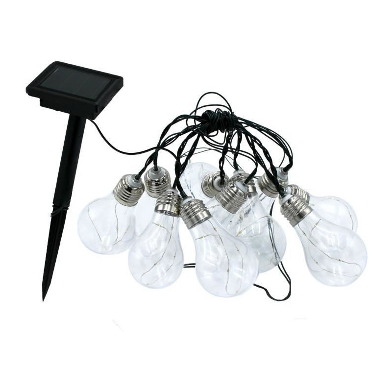 Solar light garland - LUMISKY - FANTASY STAR SOLAR - 3.75 m - 10 micro