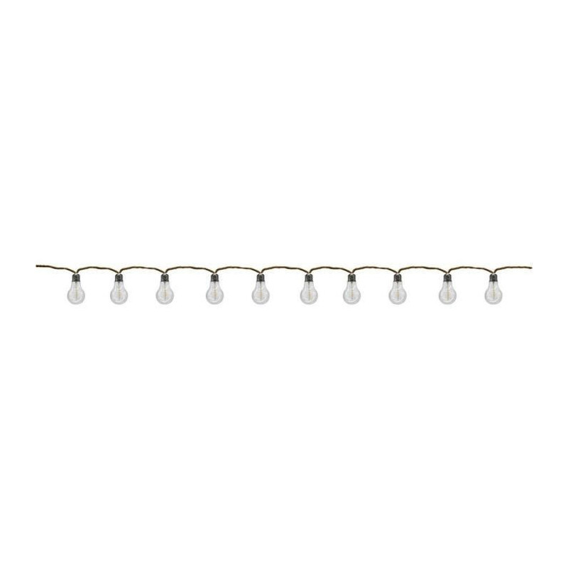 Outdoor light garland - LUMISKY - FANTASY CORD - 7.70 m - 10 transpare