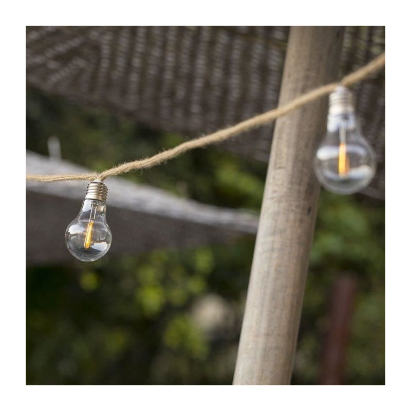 Solar light garland - LUMISKY - FANTASY CORD SOLAR - 7.50 m - Rope 10