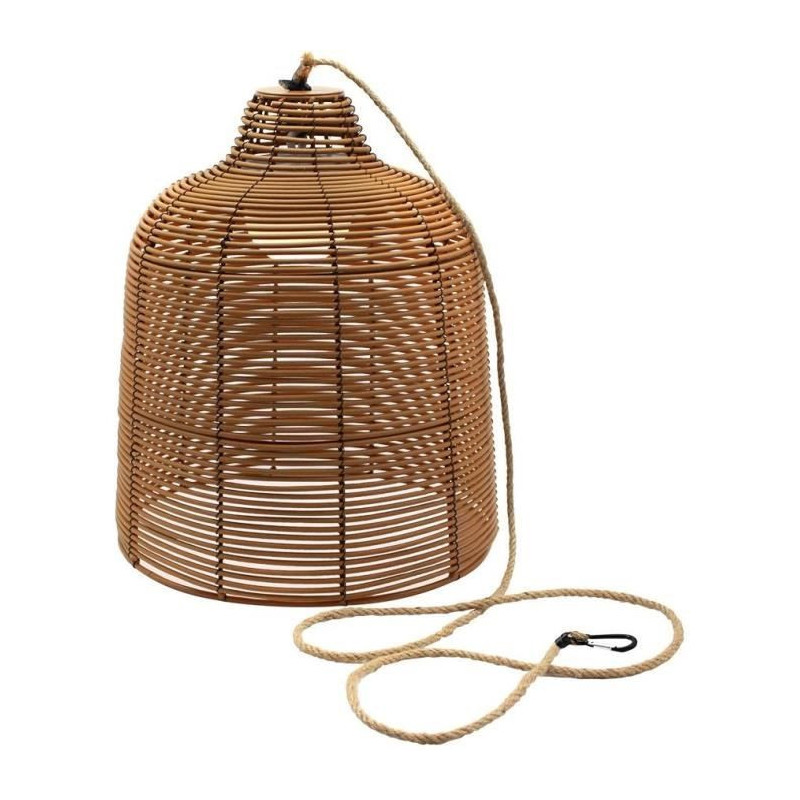 Nomad suspension - LUMISKY - HANG BOHEME - H35 cm - Polyrattan with ro