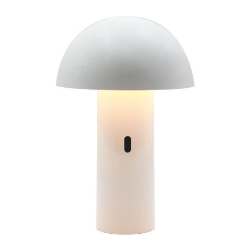 Cordless table lamp - LUMISKY - TOD WHITE - H28 cm - Adjustable head -