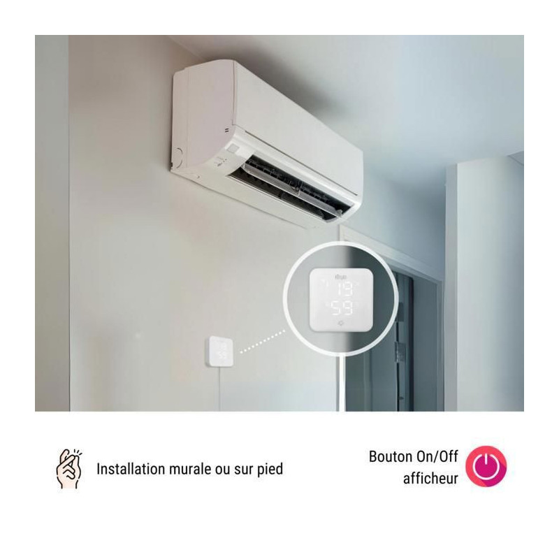 Wi-Fi Thermostat for Heat Pumps and Air Conditioners
