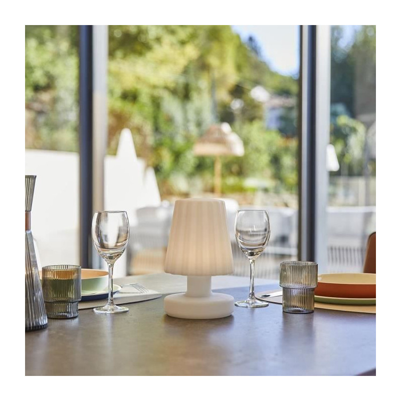 Mini cordless table lamp - LUMISKY - LADY MINI - H22 cm - Rechargeable