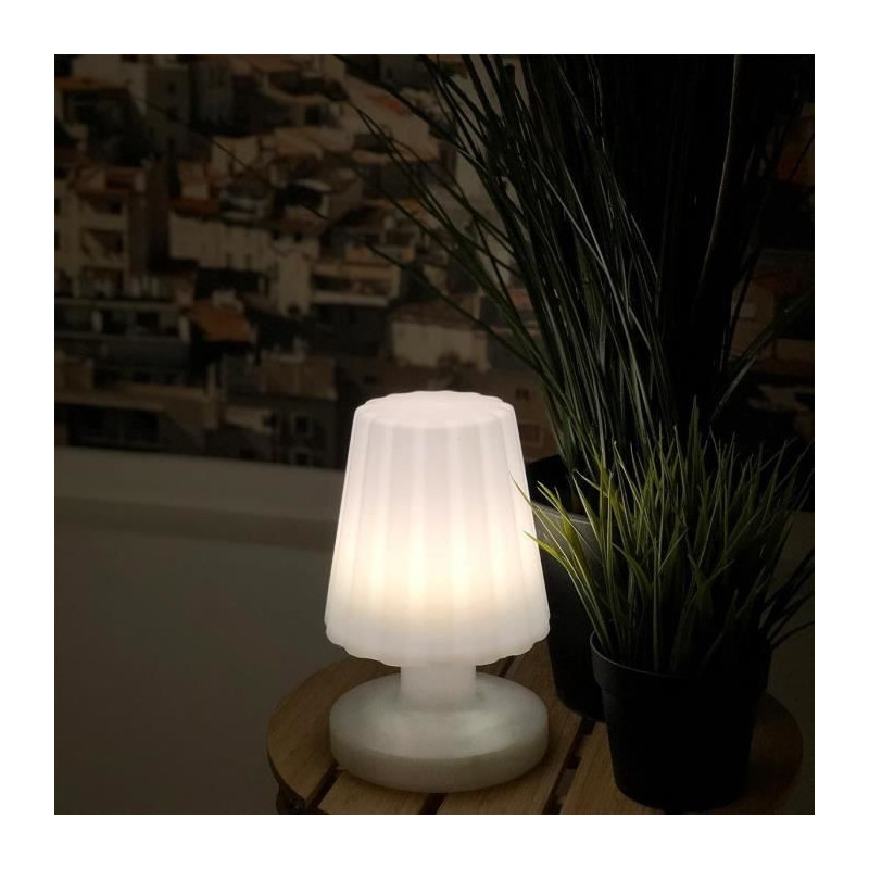 Mini cordless table lamp - LUMISKY - LADY MINI - H22 cm - Rechargeable