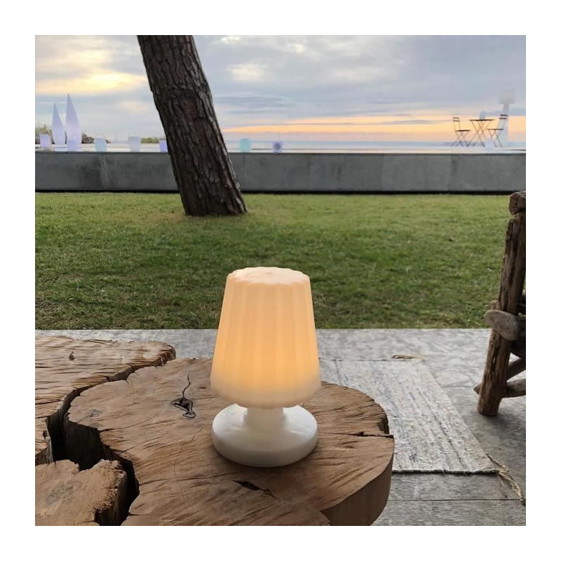 Mini cordless table lamp - LUMISKY - LADY MINI - H22 cm - Rechargeable