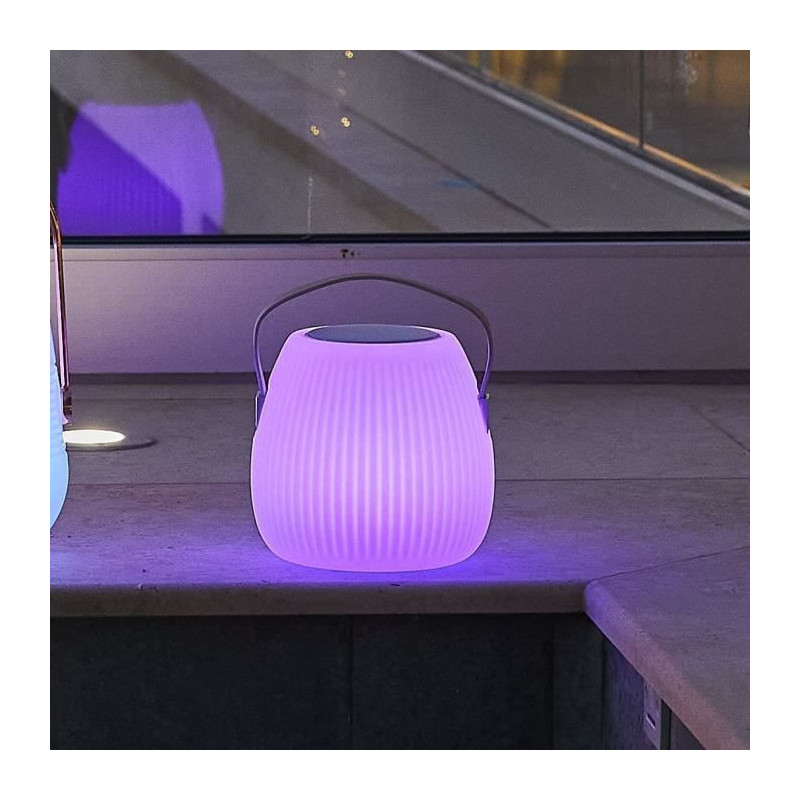 Wireless Bluetooth speaker lamp - LUMISKY - MINI MAY PLAY - H23 cm - D