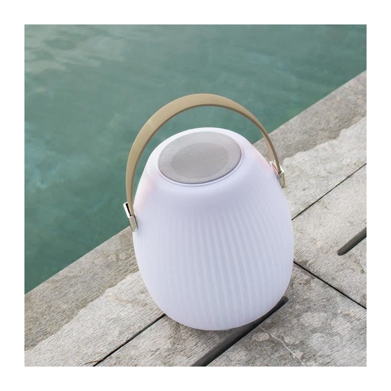 Wireless Bluetooth speaker lamp - LUMISKY - MINI MAY PLAY - H23 cm - D