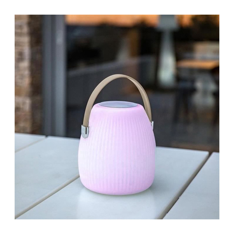 Wireless Bluetooth speaker lamp - LUMISKY - MINI MAY PLAY - H23 cm - D