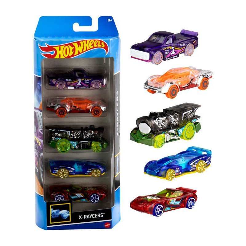 HOT WHEELS - Box of 5 Cars - Random Model